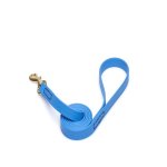Blue Waterproof Siberian Husky Leash Made of Biothane