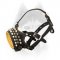 Exclusive design luxury Nappa padded muzzle for your Siberian Husky