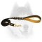 Handcrafted braided leather leash for Siberian Husky