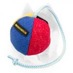 French Linen Siberian Husky Toy for Training and Playing - 3 1/2 inch (9 cm)