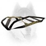 Nylon heavy duty pulling harness for Siberian Husky