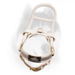 Leather Guide Dog Harness for Easy Walking