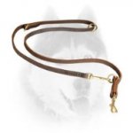 Multifunctional Leather Leash For Walking and Training Siberian Husky