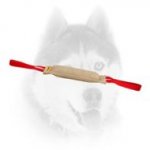 Dog safe jute bite tug for Training Siberian Husky