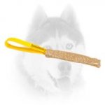 Siberian Husky Jute Bite Tug with Comfortable Loop