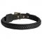 Incomparable Braided Leather Siberian Husky Collar