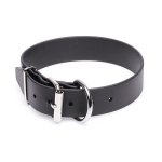 Extra Wide Black Biothane Siberian Husky Collar