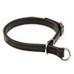 Leather Choke 2 Ply Siberian Husky Collar
