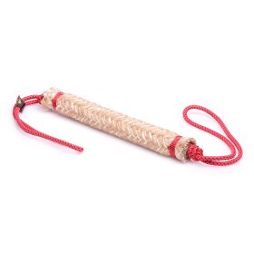 Hard "Battle training" rolled jute dog bite tug for Siberian Husky