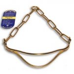 Brass Herm sprenger show collar for Siberian Husky - 1/9 inch (3 mm)