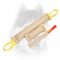 Siberian Husky Jute Bite Tugs Training Set