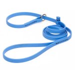 Solid Blue Biothane Siberian Husky Leash and Collar Combo