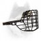 Winter wire basket muzzle for Siberian Husky