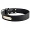 Durable Leather Siberian Husky Collar with Free ID Tag