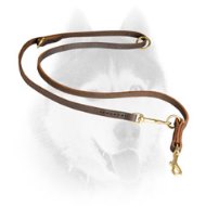 Multifunctional Leather Leash For Walking and Training Siberian Husky