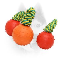 Siberian Husky Bright Rubber Ball for Water Playing - 2 3/4 inch (7 cm)