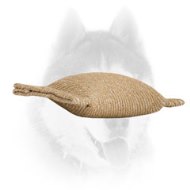 Small Siberian Husky Jute Bite Tug for Puppy Training