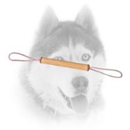 Rolled Jute Bite Tug for Siberian Husky Puppies