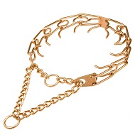 Herm Sprenger Curogan Siberian Husky Prong Collar - 1/6 inch (3.99 mm)