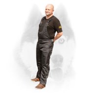 Protection scratch pants for dog training for Siberian Husky