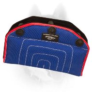 French Linen Bite Builder with Three Handles for Training Siberian Husky Puppies