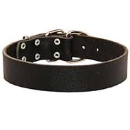 Extremely Durable Leather Siberian Husky Collar
