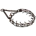 Strong Herm Sprenger Siberian Husky Pinch Prong Collar of Black Stainless Steel - 2.25 mm (1/11 inch)