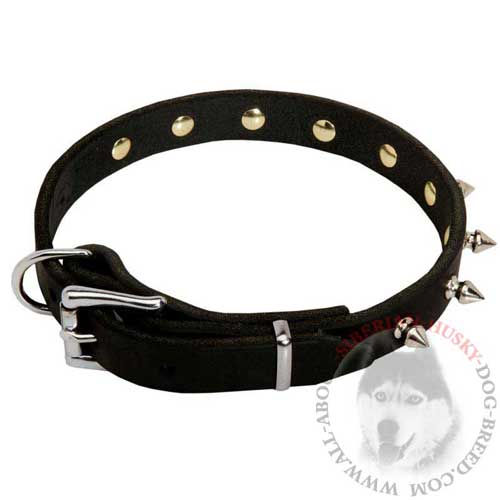 Leather Siberian Husky Collar