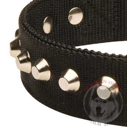 Nylon Collar Nickel Studs