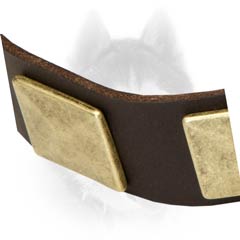 Top quality leather collar
