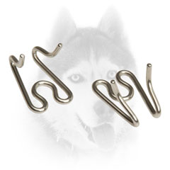 Strong link for Siberian Husky pinch     collar