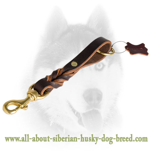Braided Short Siberian Husky Leash