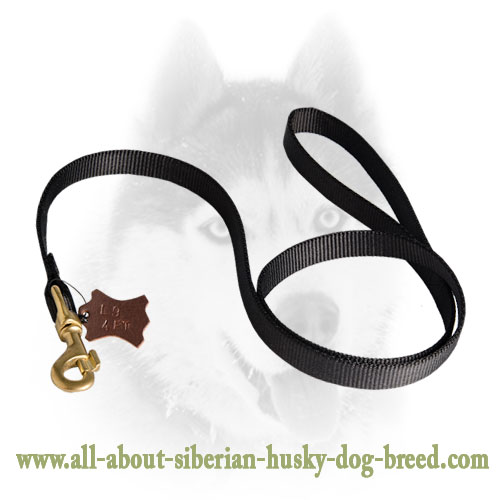 All Weather Nylon Siberian Husky Leash