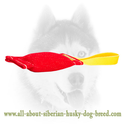 Great Synthetic-French Linen bite tug 8 inch x 2 1/3 inch