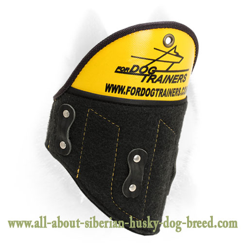 Siberian Husky Super Safe Bite Protection Sleeve for Shoulders - Click Image to Close