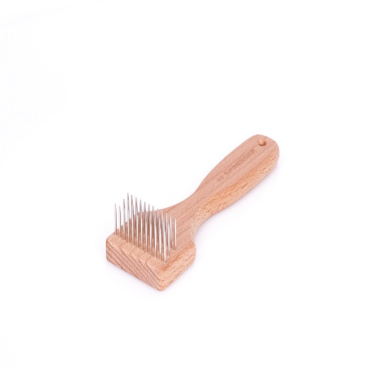 "Tidy Look" Wooden Brush/Comb With Metal Teeth for Siberian Husky