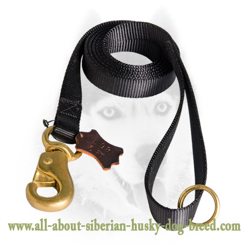 Siberian Husky Dog Leash made of strong Nylon