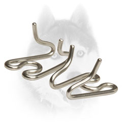 Strong link for Siberian Husky pinch     collar